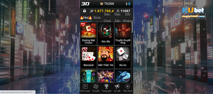 Game đối kháng 3D Kubet