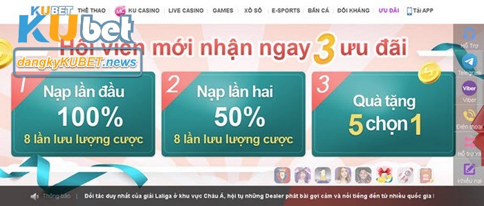 Lưu ý về chính sách hoàn trả tại Kubet