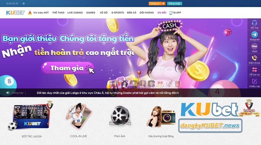 Kubet - Nền tảng cá cược hàng đầu hiện nay