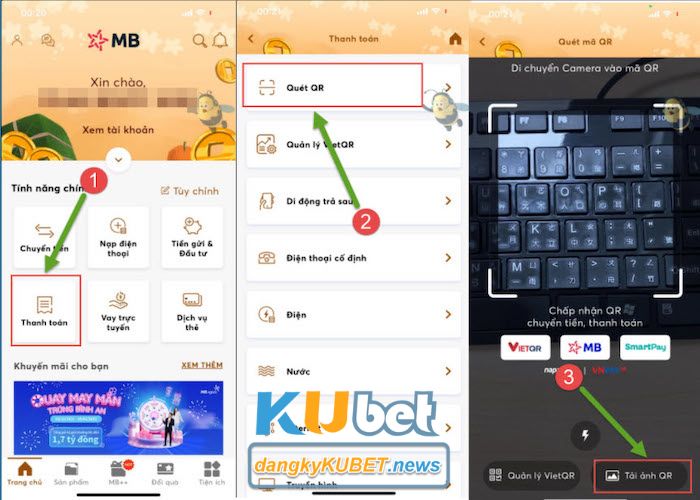 Nạp tiền Kubet nhanh chóng với hình thức thanh toán trực tiếp