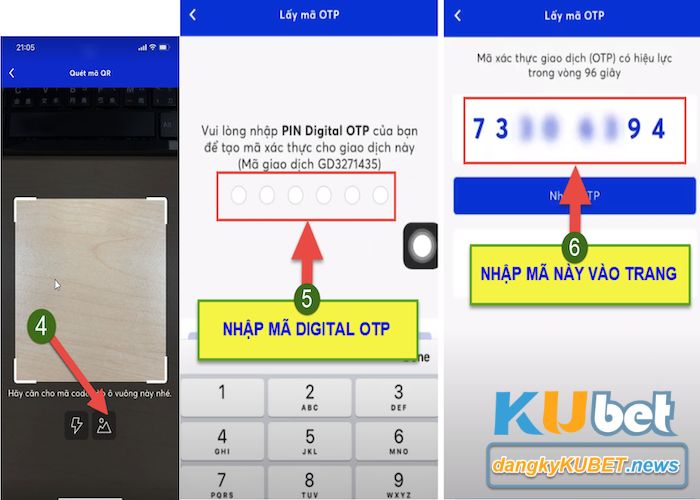 Hướng dẫn nạp tiền nhà cái Kubet MB Bank tiện lợi